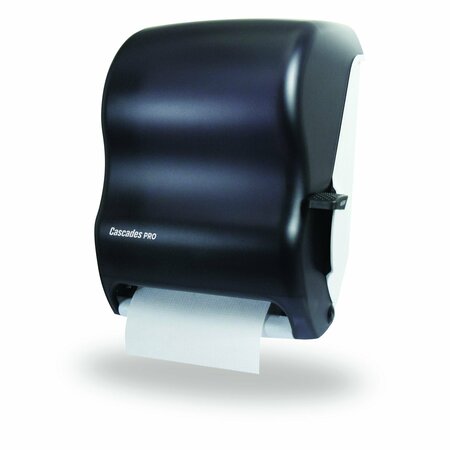 CASCADES PRO Universal Hardwound Towel Dispenser Black Lever DH37